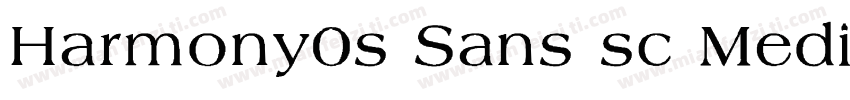 Harmony0s Sans sc Mediu字体转换